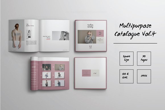 时尚多用途画册模板