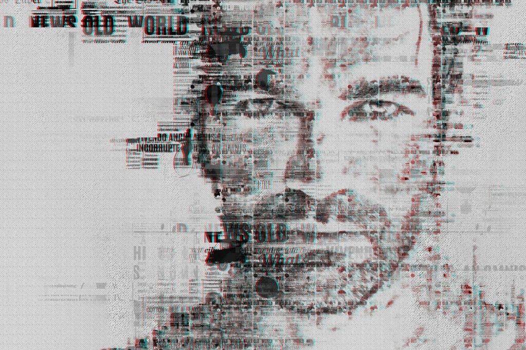 印刷报纸特效PS动作下载[PAT, ATN]