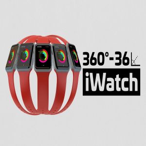 智能Apple手表设备展示样机 Apple Watch Kit Mockup插图1
