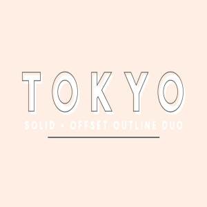 东京热？NO, 只是一款无衬线英文字体 Tokyo | A Designer Font Duo
