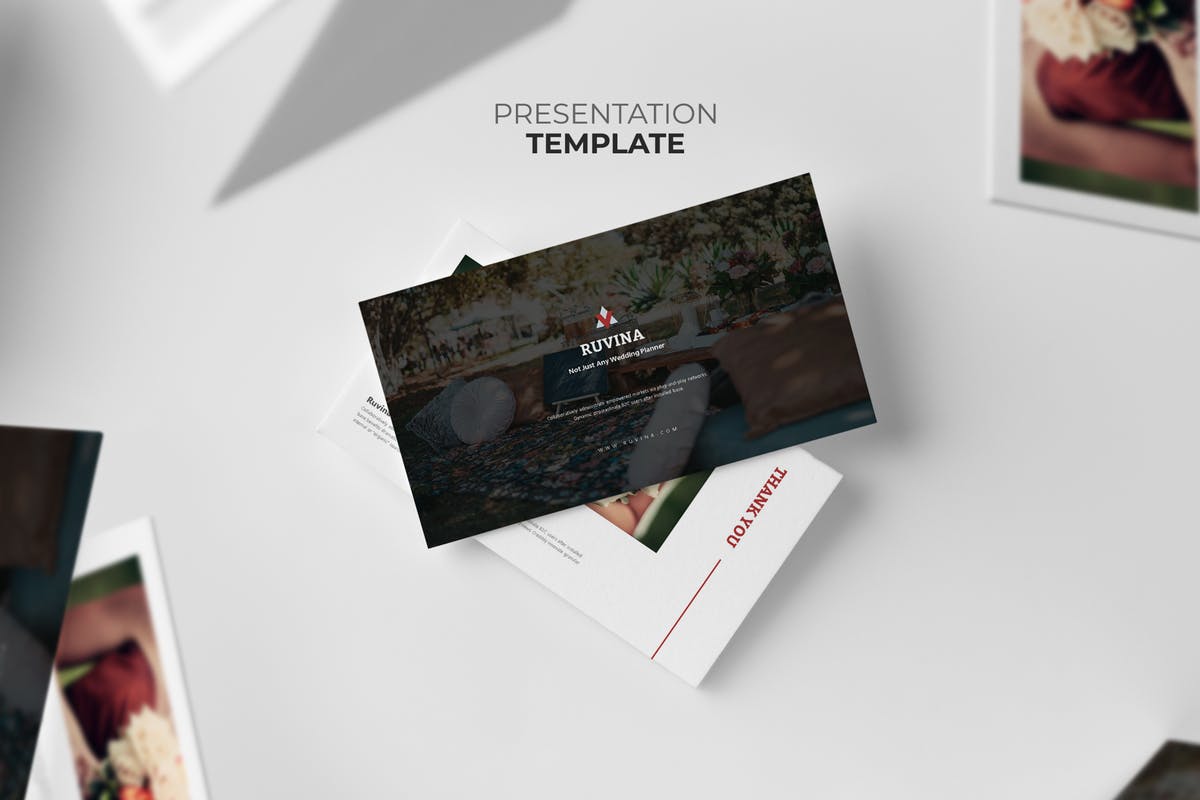 浪漫婚礼庆典策划Google Slides幻灯片模板 Ruvina : Wedding Ceremony Planner Google Slides