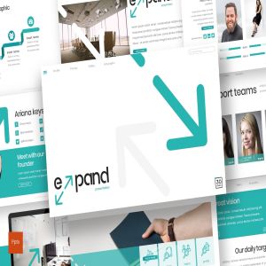 企业发展规划PPT幻灯片模板 Expand – Powerpoint Template