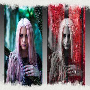 复古恐怖grunge风格背景纹理