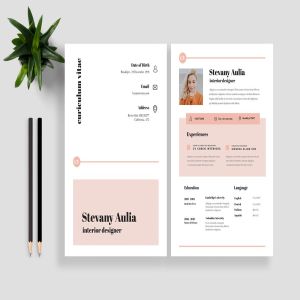 极简主义个人应聘求职简历模板V12 Clean Resume / CV 12