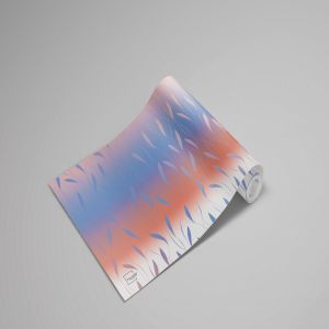 墙纸设计卷轴PSD样机2 Wallpaper Rolled PSD Mockups 02