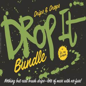 手工墨水滴落纹理 Ink drips and drops textures