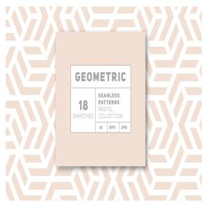 18款几何图形无缝图案纹理 18 Geometric Seamless Patterns