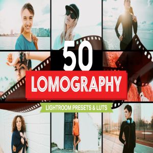 50种Lomo风格照片效果处理LR预设&LUT下载 50 Lomography Lightroom Presets & LUTs