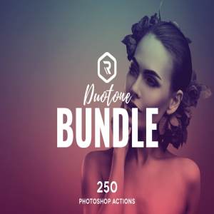 250款双色调照片效果PS动作 Duotone PS Actions Super Bundle