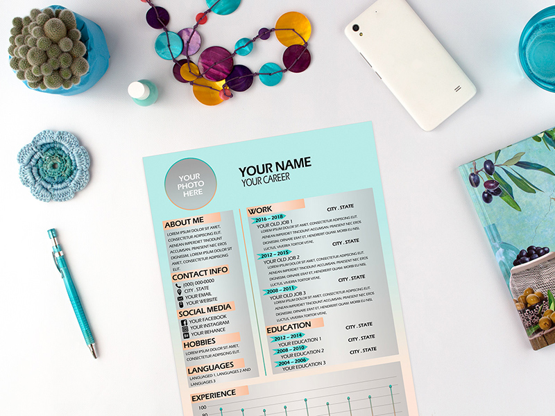 2018年简历模板 Free 2018 Resume Template