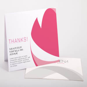 折页设计感谢卡感恩卡PSD样机模板素材01 Bifold Thank You Card PSD Mockup 01