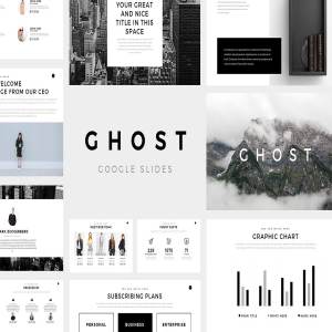 专业极简的谷歌幻灯片模板下载[pptx]