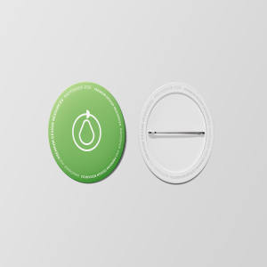 别针纽扣徽章设计样机 Pin Button Badge Mockup