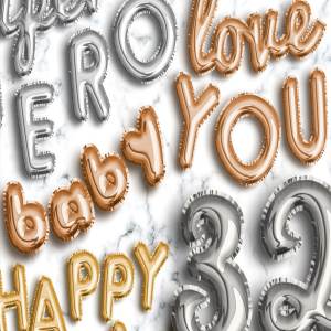 逼真的金箔气球文字效果foil Balloon Text Effect 一流设计网 逼真的金箔气球文字效果foil Balloon Text Effect 一流设计网