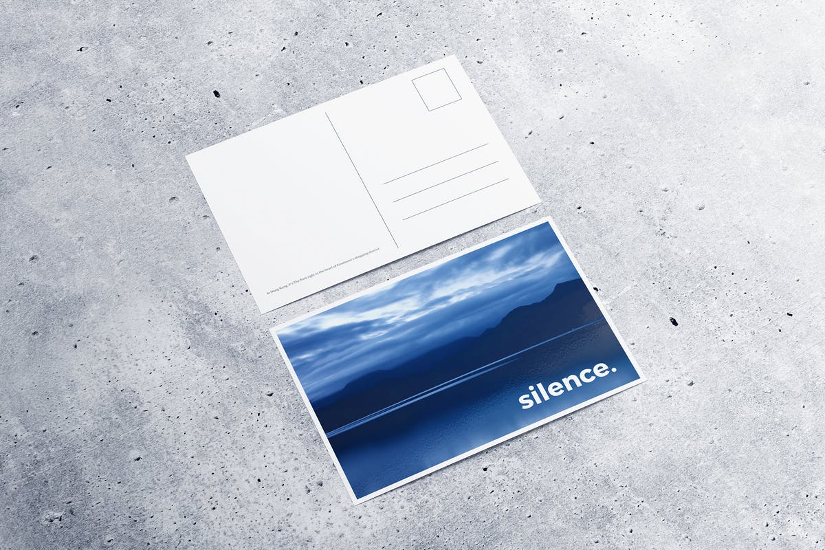 A6传单/明信片/邀请函样机模板 A6 Flyer / Postcard / Invitation MockUp