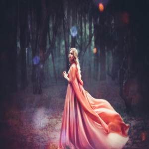 人物魔法仙境魔术照片背景叠层