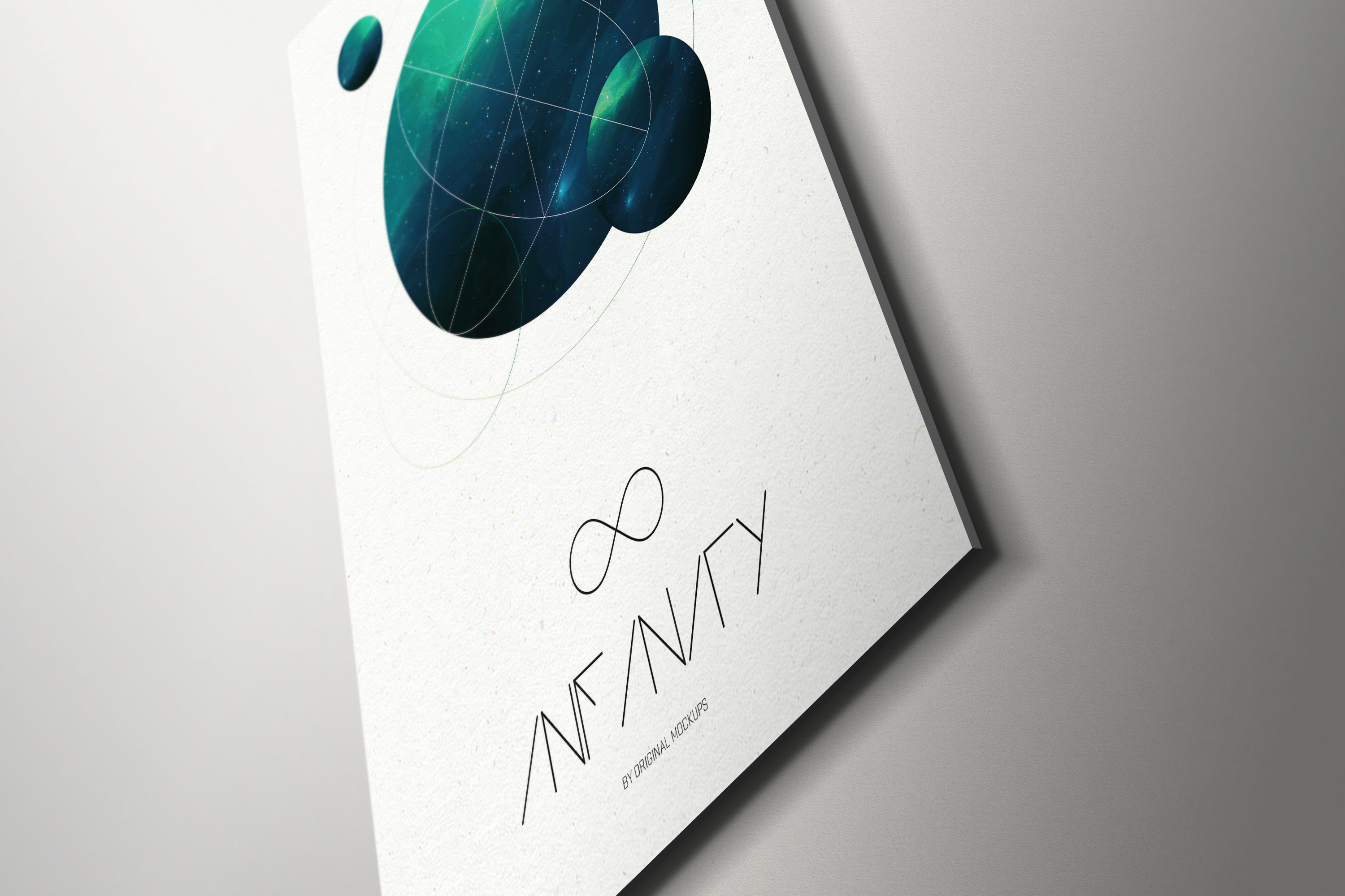 绘画作品＆画像画布画框挂墙效果样机素材2 Canvas Mockup 2