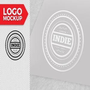 品牌徽标设计预览样机模板 Logo Mockup Design