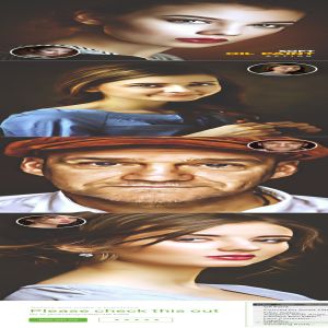 WPAP艺术抽象柔软油漆效果PS动作下载 Soft Oil Paint Action