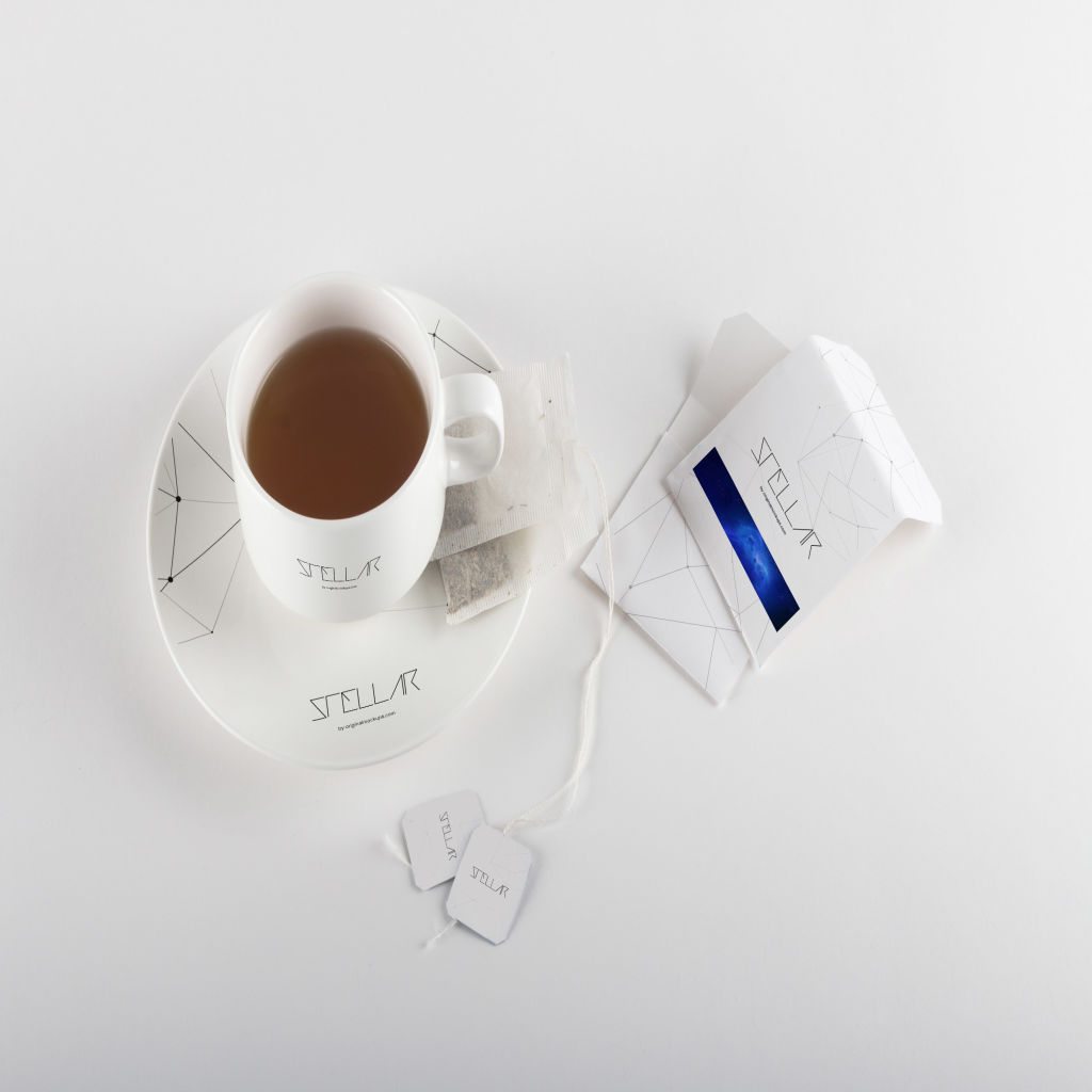 茶包品牌VI设计茶杯&茶包包装设计样机01 Tea cup and Tea Bags Mockup 01插图