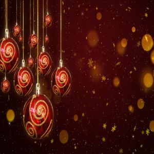 圣诞节装饰高清背景图设计素材 Christmas Baubles Decorations