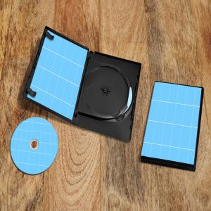 DVD/CD光盘包装设计效果图样机01 DVD/CD packaging_Mockup