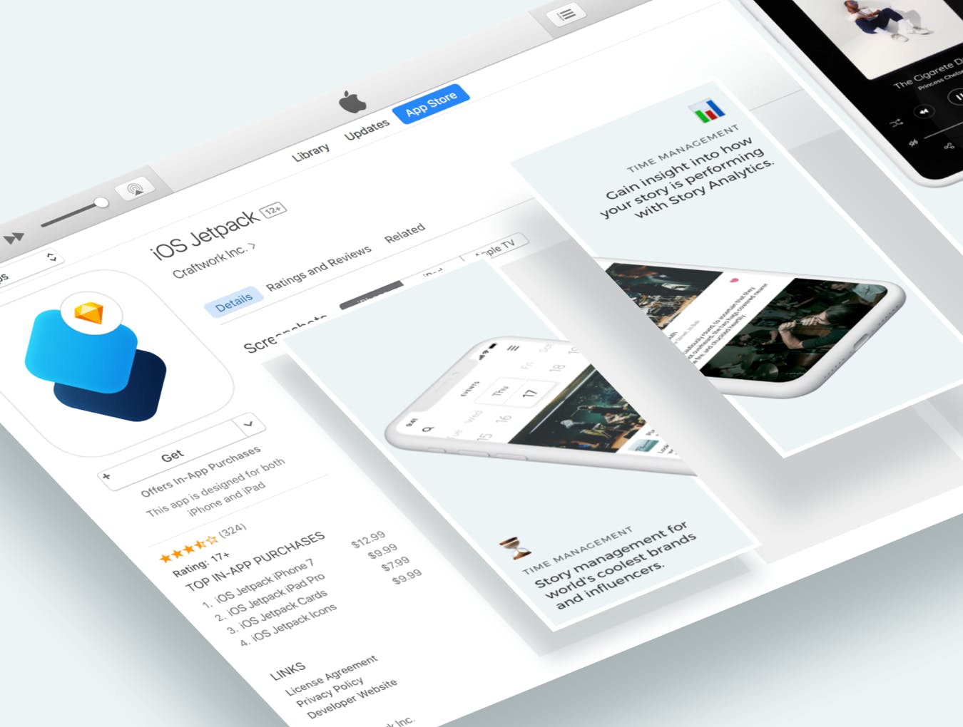 时尚多用途iOS APP UI KITS