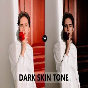 深色皮肤色调专业摄影Photoshop动作下载 Dark Skin Tone – PS Action