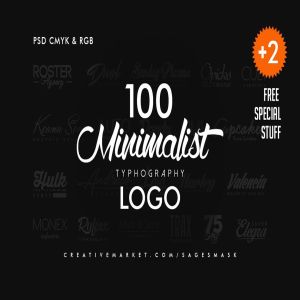 100个高端时尚多用途的logo标志设计模板大集合插图1