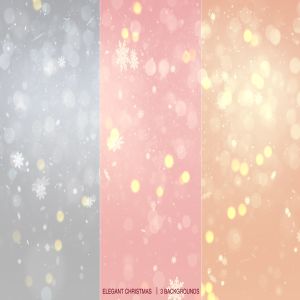 4K分辨率圣诞节主题元素背景图片素材 Elegant Christmas