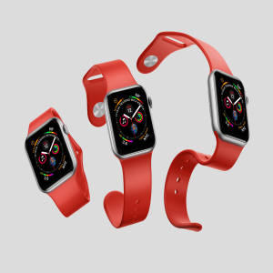 苹果第四代智能手表超级样机套装 Apple Watch 4 Mockups插图15
