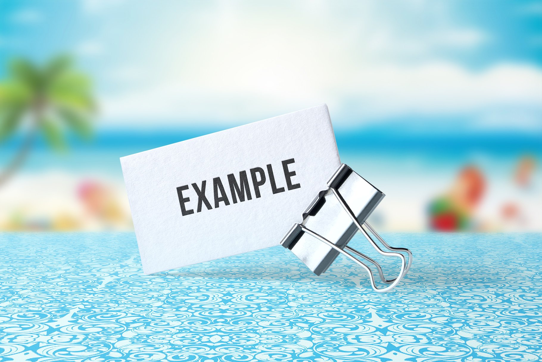 8款逼真企业名片样机模板 8 Realistic Business Card Mockups