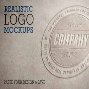 真实场景 Logo 标志展示样机模板合集 Realistic Logo Mockups Volume 1