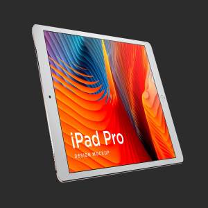 多角度iPad Pro APP设计展示模型Mockups插图6