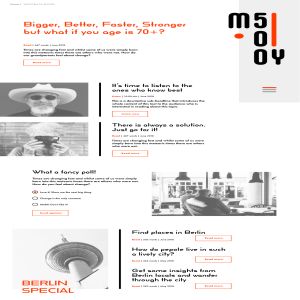 博客页面UI设计套件 MY500 UI Kit for Adobe XD
