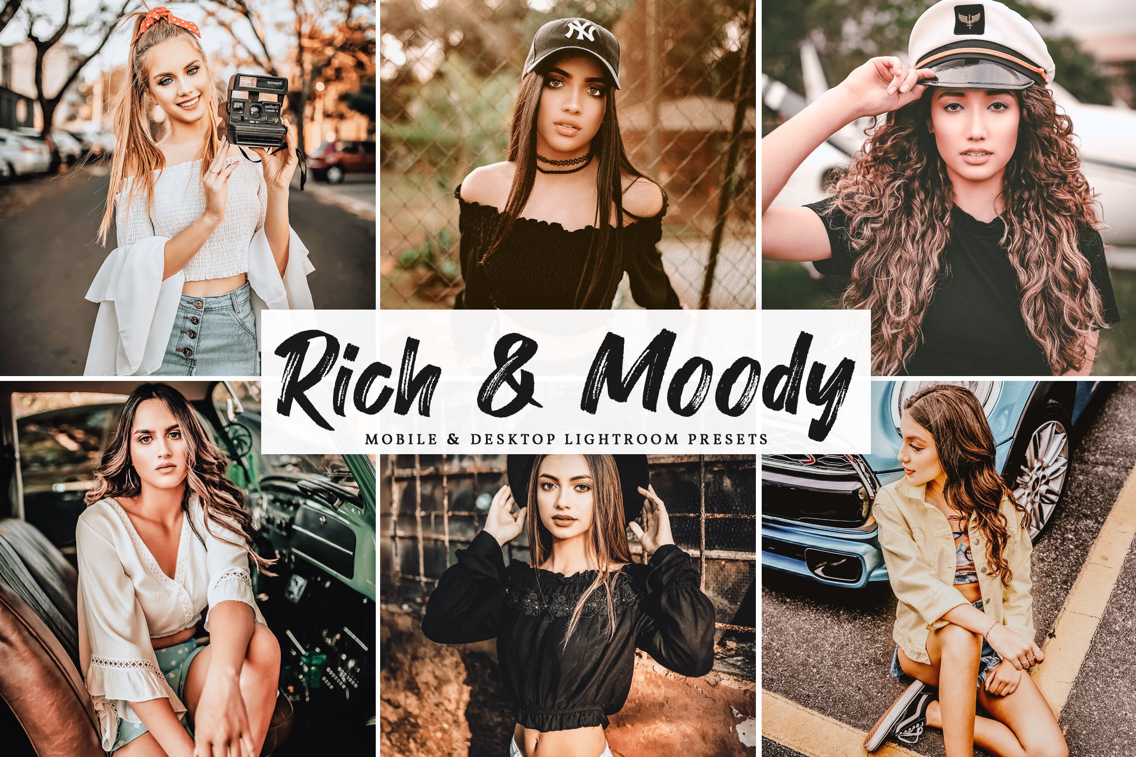 婚礼和生活照片后期加工处理LR预设下载 Rich & Moody Mobile & Desktop Lightroom Presets