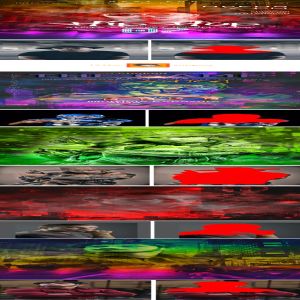 多重曝光水墨覆盖混合艺术Photoshop动作 Multiple Exposure Photoshop Action
