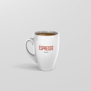 卡布奇诺浓品牌咖啡杯样机 Espresso Cup Mockup插图13