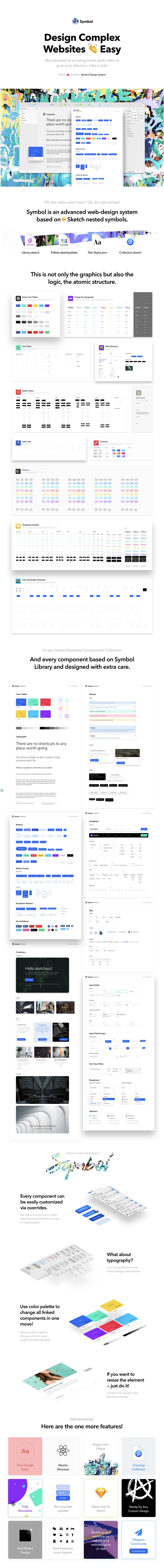 一流设计素材网下午茶：超级规范和完整的UI交互设计元素规范下载[Sketch]