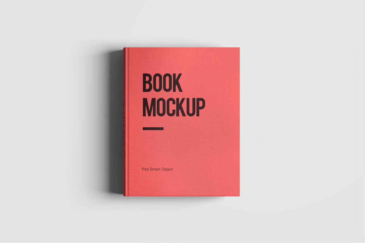 精装硬封面书样机模板 Hard Cover Book Mockup