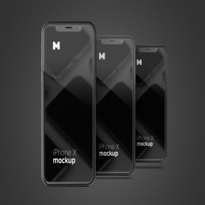 iPhone X手机APP应用UI设计效果图免费样机素材 Free iPhone X Mockup 03插图3