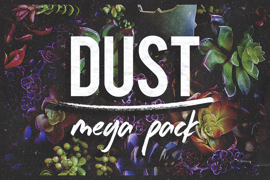 50款做旧怀旧风叠层背景 Dust Mega Pack