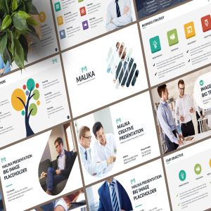 时尚简约商务大数据keynote幻灯片演示模板（key）