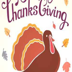 感恩节庆祝火鸡美食矢量设计素材 Happy Thanksgiving turkey