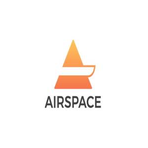 创意字母Logo模板系列之字母A Airspace Letter A Logo插图1