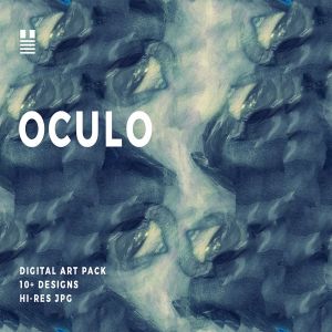 10+抽象油画效果肌理纹理素材 Oculo