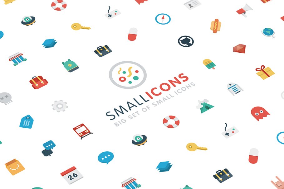 扁平风格小图表合集 Smallicons Small Icons Set
