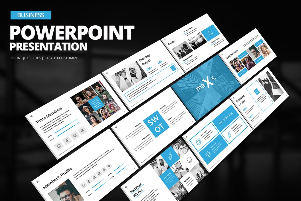 企业宣传介绍PPT制作设计模板 Business Powerpoint Presentation