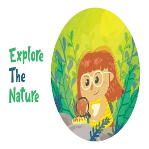 探索自然主题矢量插画素材 Explore Nature – Vector Illustration