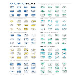 一套好用的时尚的图标插画打包下载[SVG]